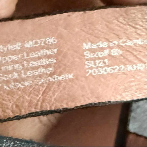 Madewell The Cady Lugsole Sandal Size 8.5 - Picture 10 of 10